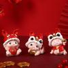 Caitu Baby Mascot Creative Resin Crafts Decorative Ornaments New Year Gift Opening Home Gift