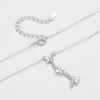 Tancise S925 Sterling Silver Luxury Personality Pendant Necklace Women's Classic Tide Necklace Necklace Party Gift