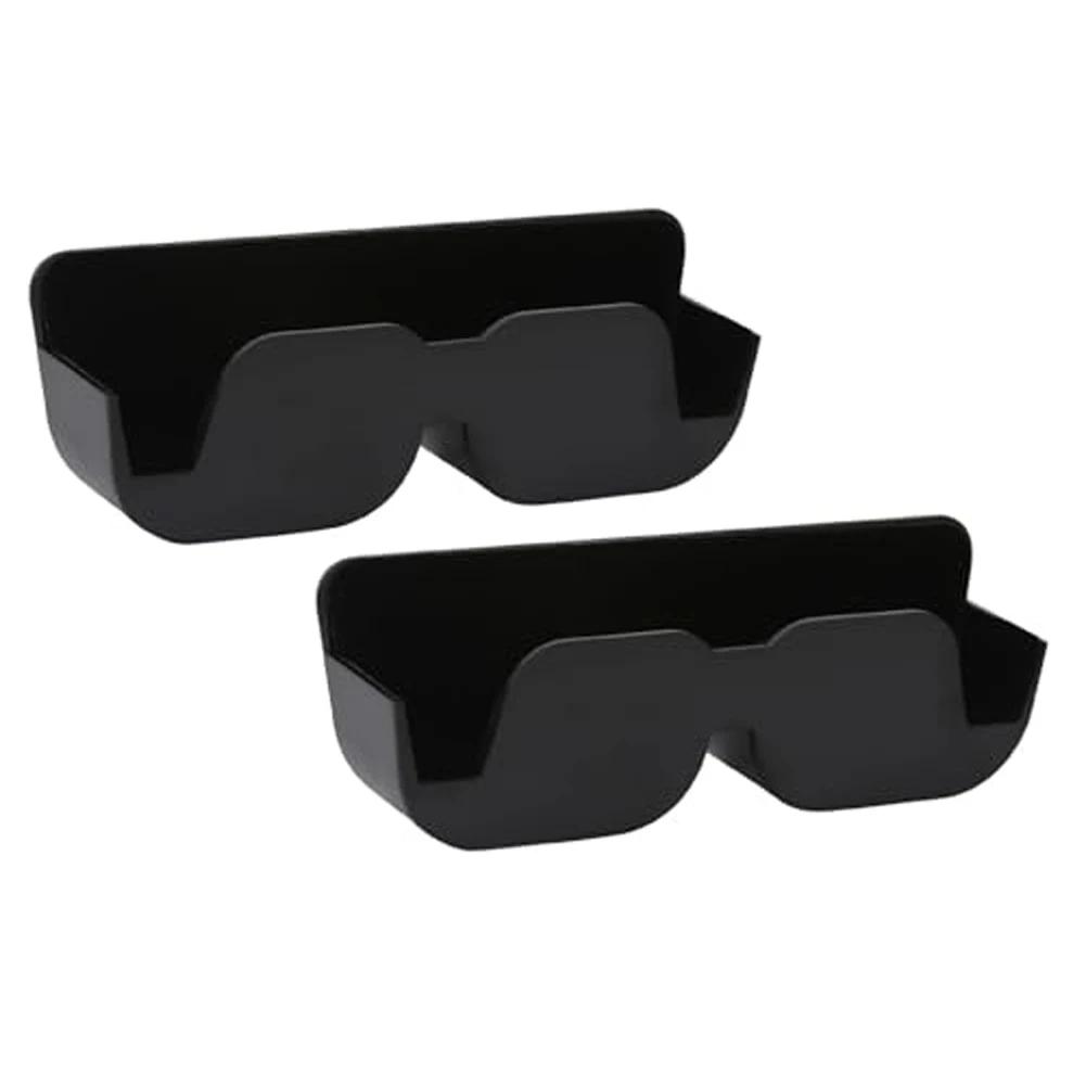 2pcs Sticky Car Glasses Box Storage Bracket Car Interior Suitable For All Vehicles Car Accessories