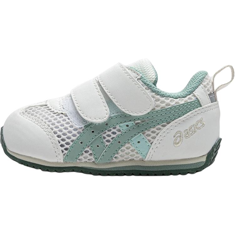 Asics Synthetic Leather Fabric Suku Suku Cotla Baby Cool Comfortable Breathable Low-Top Casual Shoes Kids sneaker White 1144A378-101