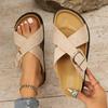 Fashion Women Slippers Fashion Suede Mules Clogs Cork Insole Sandals with Arch Support Outdoor Beach Slides Women Shoes Zapatillas Mujer