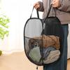 Foldable Laundry Basket - Bathroom Storage Bin, Dirty Clothes Hamper for Home