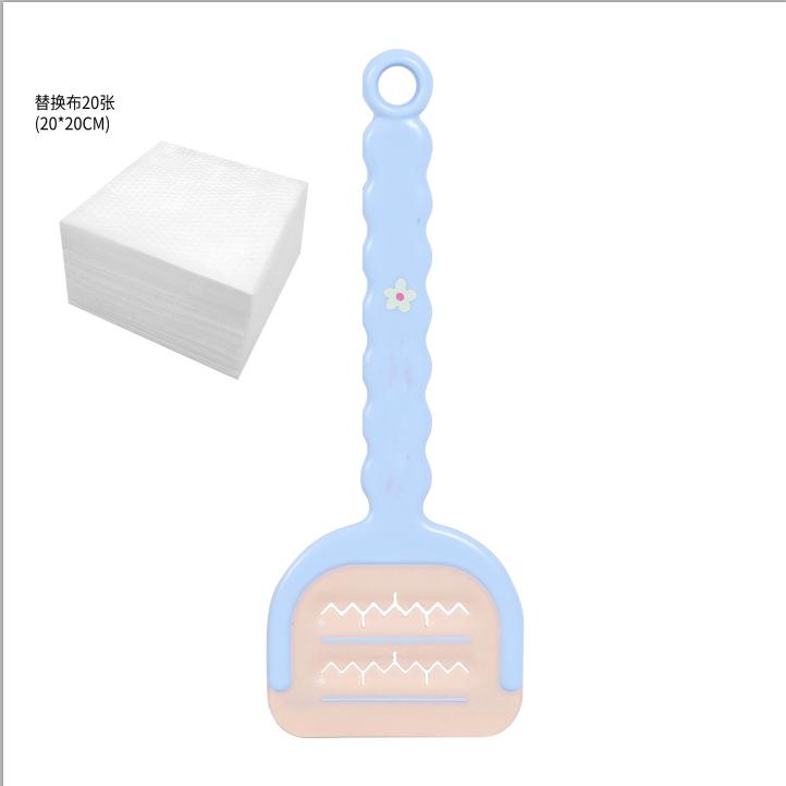 

Multifunctional Gap Scraper with Facial Towel Clip, No-wash Crevice Cleaning Brush, Door Window Track Gap Cleaning Tool