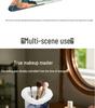 Premium Magnetic Fluffy Eyeglass Stand: Scratch-Proof PU Printed Desktop & Bedside Storage Rack