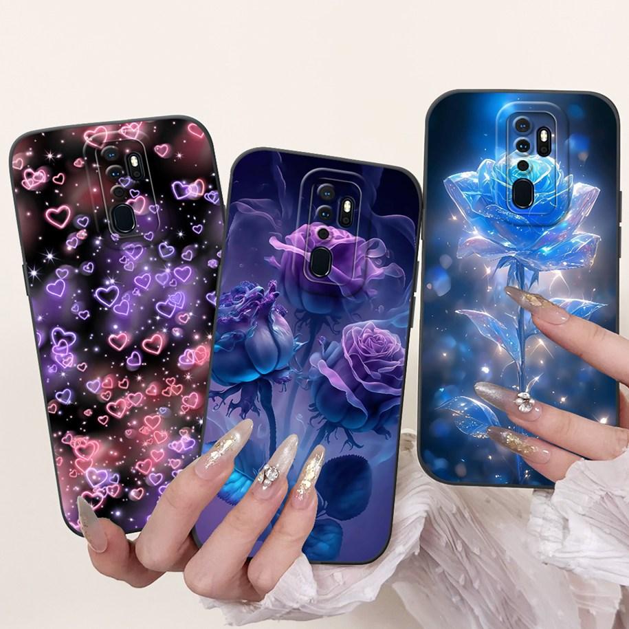 Case For OPPO A9 2020 Cover A5 2020 Coque CPH1937 CPH1959 Capa Fashion Flower Painted Shockproof Bumper For OPPO A11 A11X Fundas