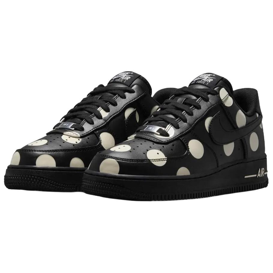 Nike Air Force 1 Low Black Polka Dot Women Sneakers Sail-Black IR8647-001