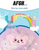 Care Bears 3D Plush Eye Mask: Heart Bear Sleep & Travel Light Blocker