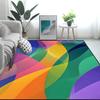 Colorful Abstract Pattern Carpet Playground Living Room Non-slip Large Area Rug Bedroom Soft Easy To Clean Floor Mat Cloakroom