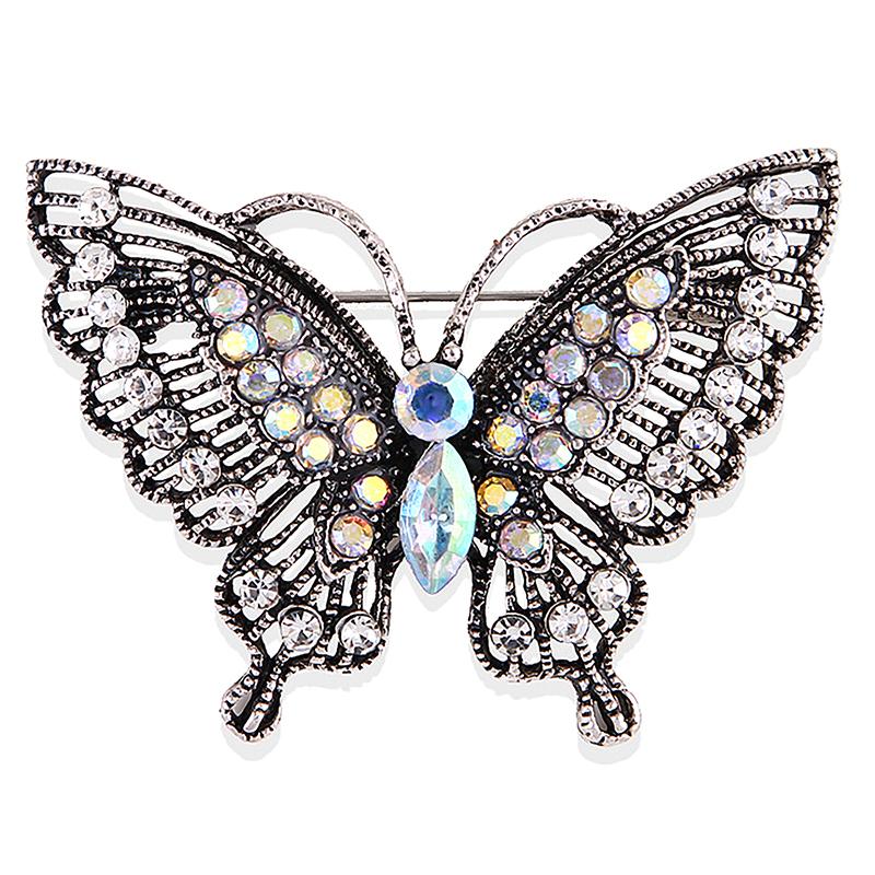 Vintage Butterfly Brooches For Women Coat Jewelry Party Ornaments