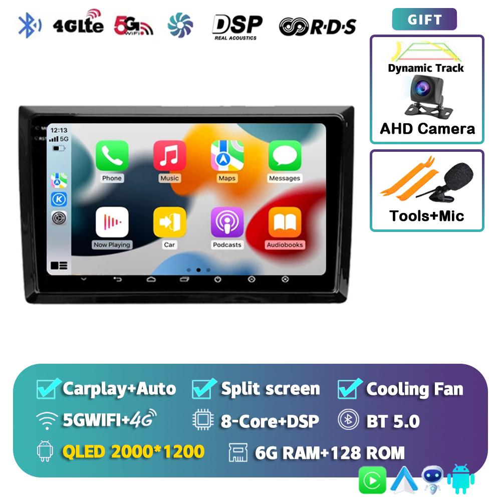 Android 14 Carplay Auto Car Radio For Volkswagen Beetle A5 2011-2019 Multimedia Video Player Navigation Stereo GPS WIFI+4G Audio