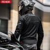 FEHER Summer Mesh Motorcycle Jacket: Breathable, Anti-Fall Riding Suit for Men and Women