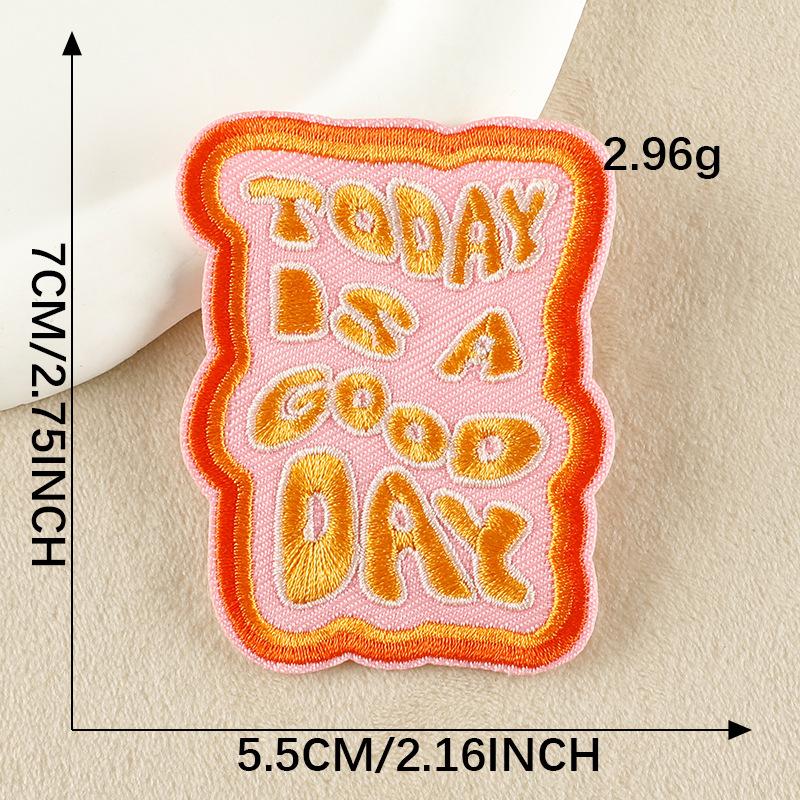 

Оригинальная вышитая этикетка вышитая наклейка одежда аксессуары английская буква нашивка наклейка DIY источник тканевая этикетка тканевая наклейка G4L-B-2-4