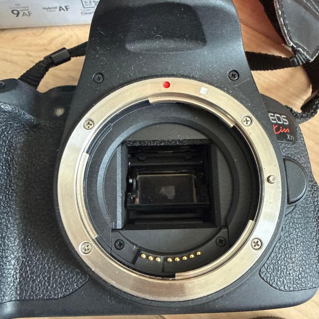 Used Canon EOS Kiss X7i DSLR Camera Body with Lens