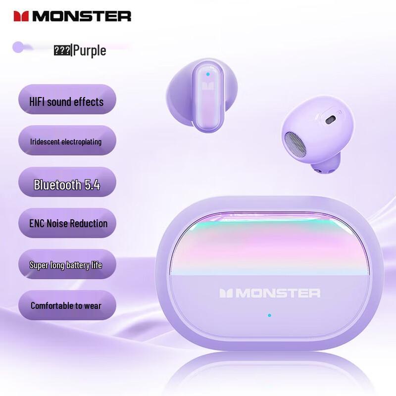 

Monster MQT37 Mini Half-in-ear TWS Wireless Earbuds