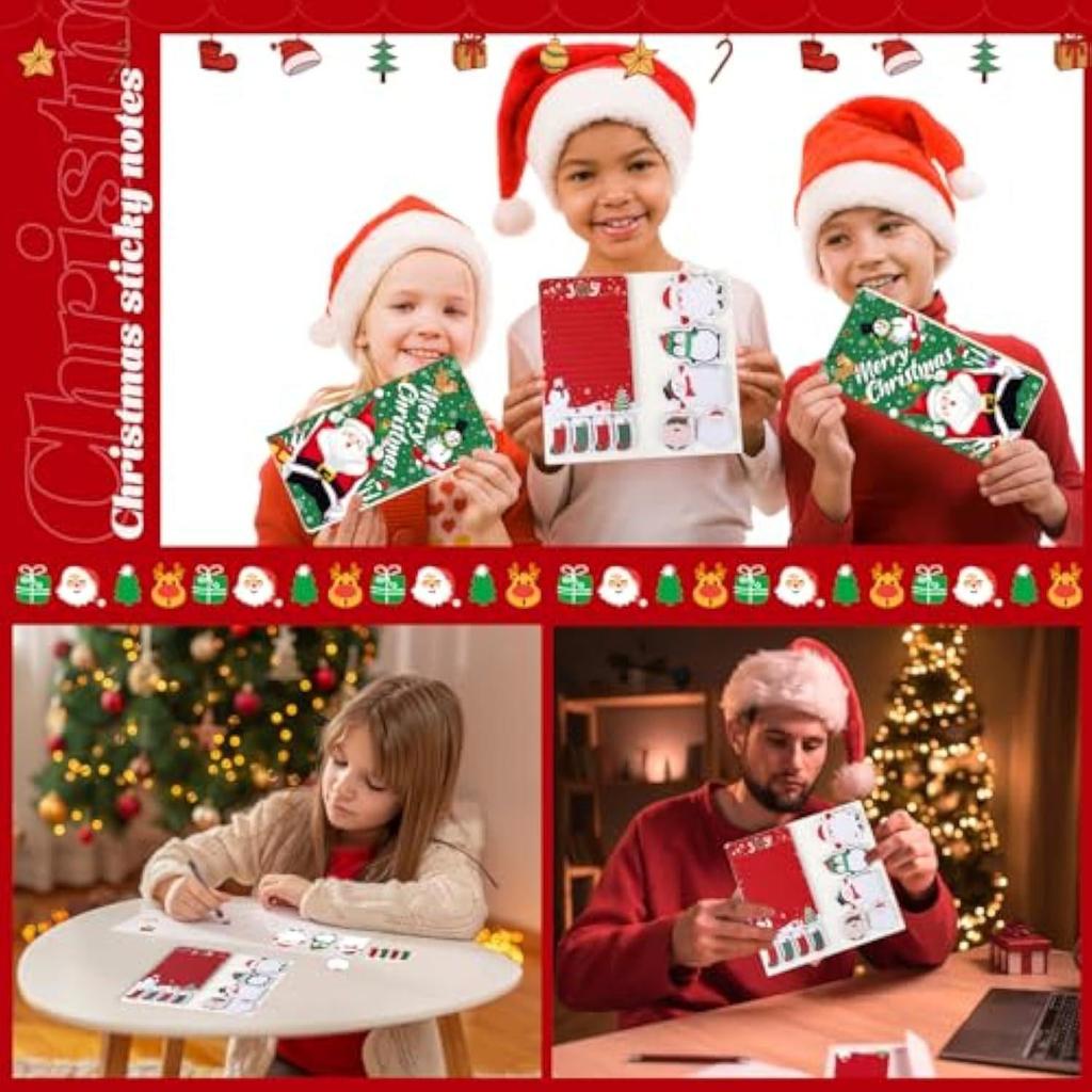 Large Cartoon Sticky Notes Set Blackboard Self-Stick Note Pads Teacher Appreciation Gift Writing Memo Pads Stationery