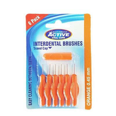 Beauty Formula Active Interdental Brush Orange 0.45mm