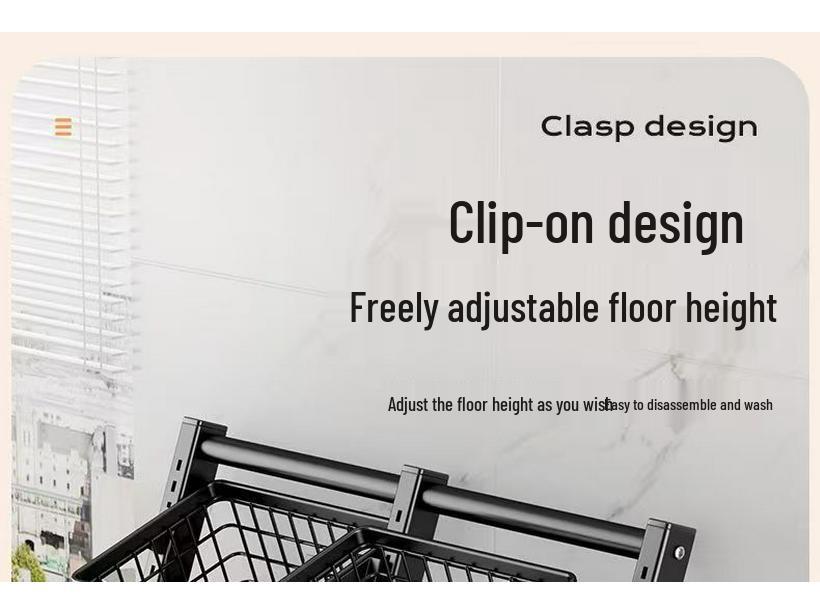 Multifunctional Storage Rack: Kitchen Vegetable, Snack, and Fruit Basket with Multi-layered, Partitioned Design for Living Room or Bedroom.