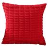 Durability Corduroy Cushion Cover with Invisible Zippered Close Enhances Any Decors Styles Standard Size 45x45cm