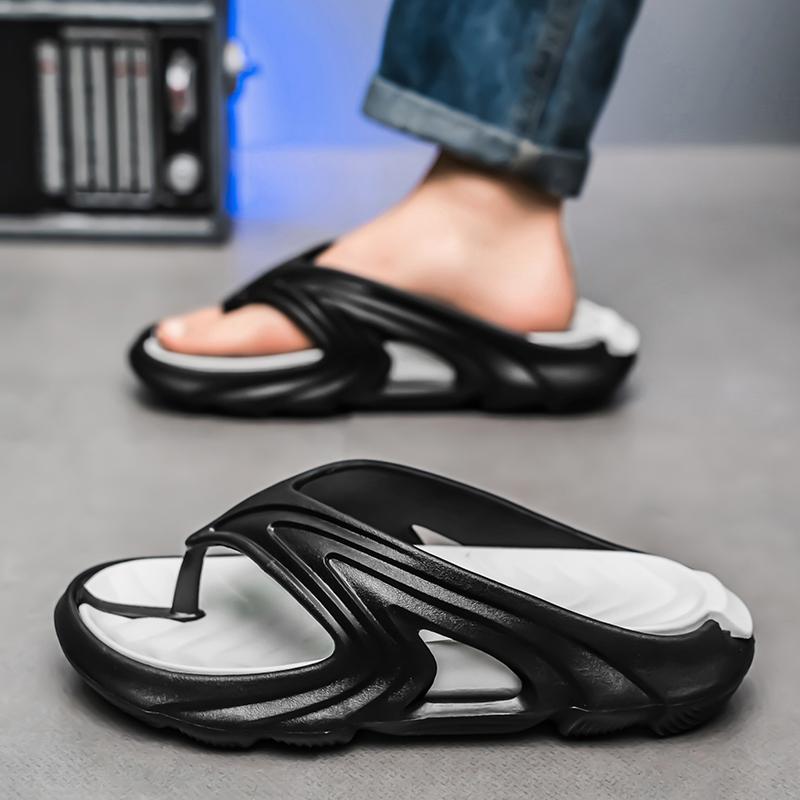 Fashion 2025 Summer Couple's EVA Flip Flops High Quality Men's Outdoor Beach Shoes Women's Fashion Slippers Men's Soft Concise Sandals