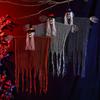 Halloween Hanging Skeleton Ghost Gauze Pendant Horror Decoration DIY Haunted House Party Props Yard Garden Ornaments