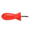 Carp Feeder Float Bait Holder Portable Wear Resistance Float Lure Bait Holder for Nesting Red L