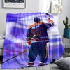 Connor Bedard Muster Flanelldecke, Hohe Qualität, Bequem für alle Jahreszeiten, Heimdekoration, Wärme und Komfort, Perfekt für Geschenke.