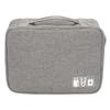 Data Cable Charger Bag Large Capacity Portable Electronic Accessory Storage Case for Mobile HDD Laptop Power Cord