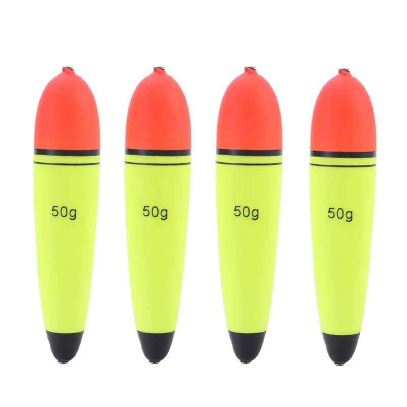 4 buc 10g-120g Plute de Pescuit din Spumă Flotabilitate Plutitoare EVA Elastic Boya Plută de Pescuit Pescuit la Rocă Plumb Plutitor Flotador Peche Boia Echipament