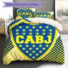 Boca Juniors  Pattern Bedding Quilt Set  Home Decoration  Gift (1 * duvet cover + 2 * pillowcase  without core)