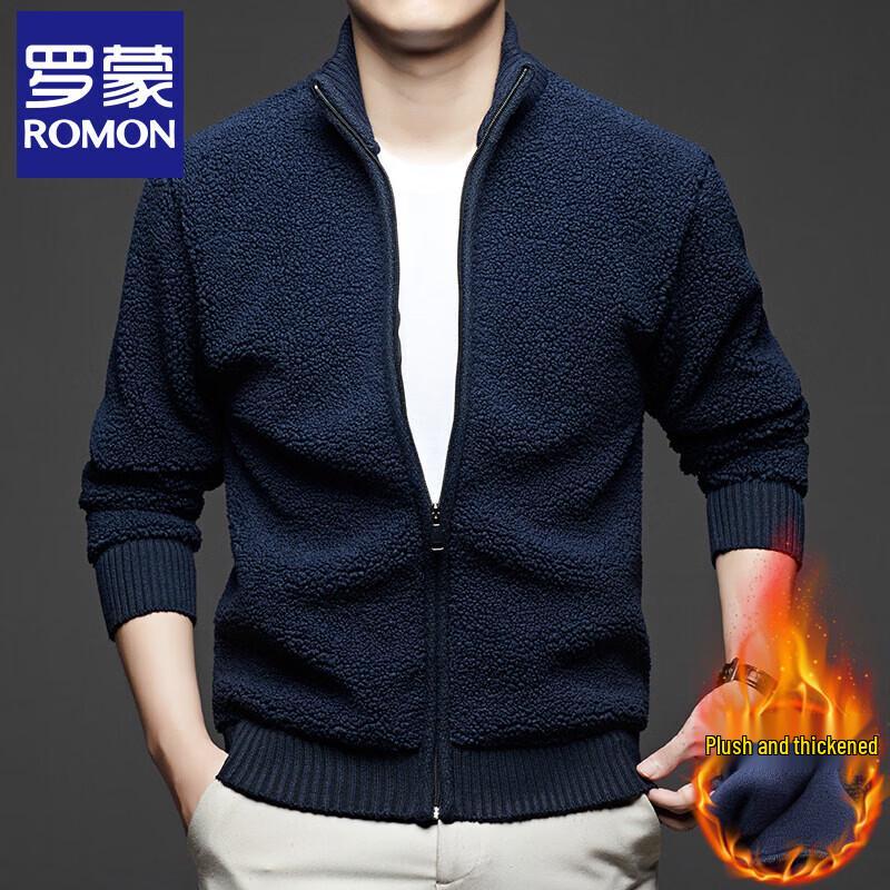 Romon Men s Versatile Tops M