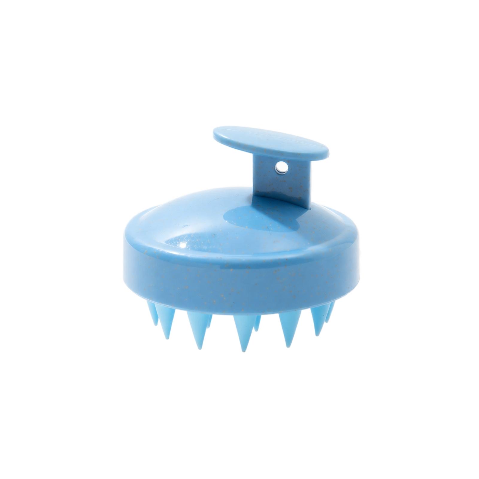 Silicone Scalp Massager Shampoo Brush - Straw Handle, Gentle Hair Washing one size