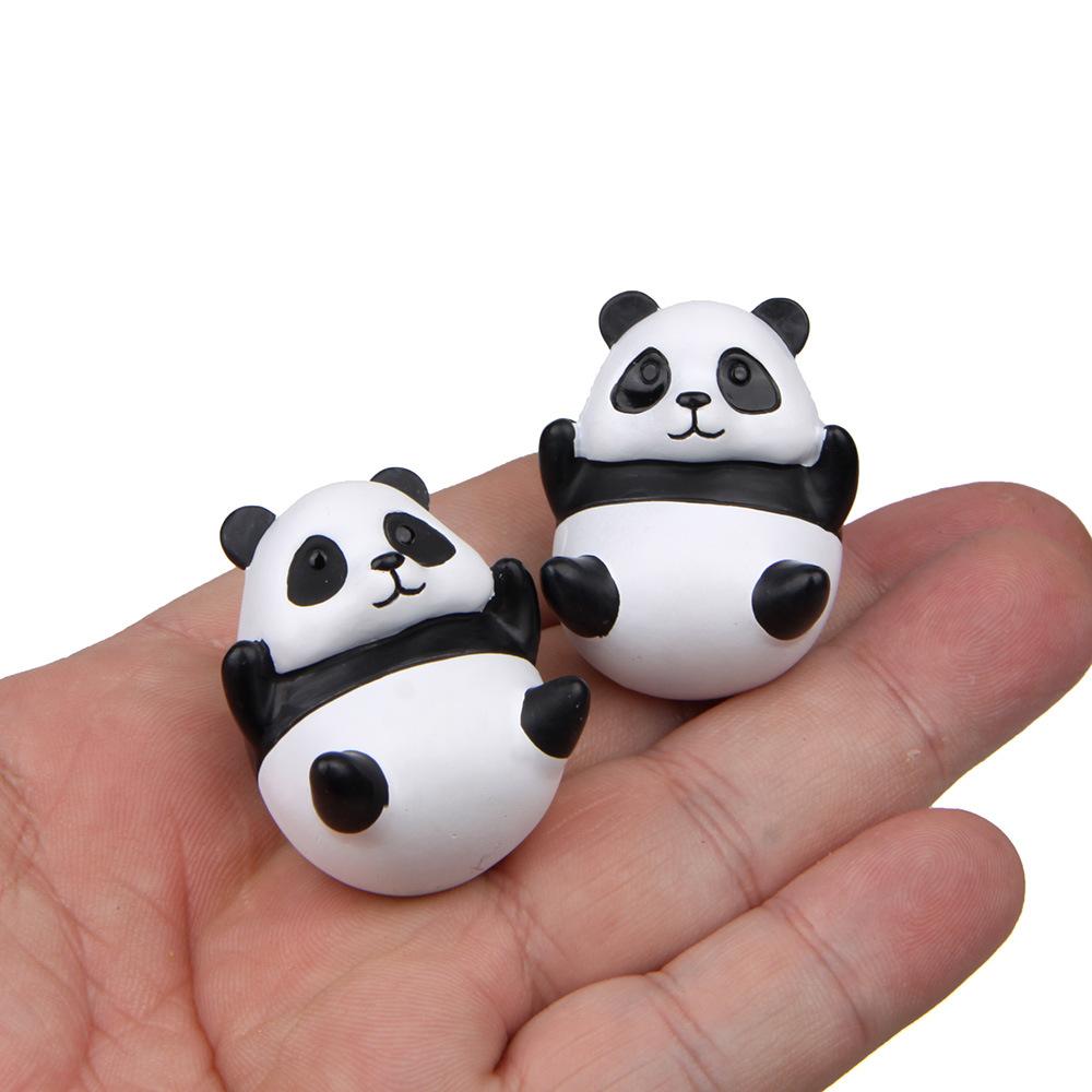 Cute and Playful Little Panda Refrigerator Magnet Souvenir Po Wall Magnet Chinese Style Refrigerator Magnet Gift