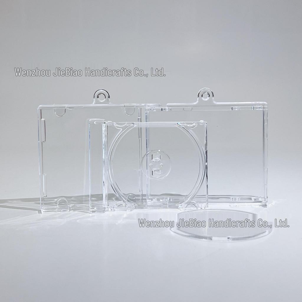Acrylic Mini CD Case NFC Keychain Star Pendant DIY Merchandise