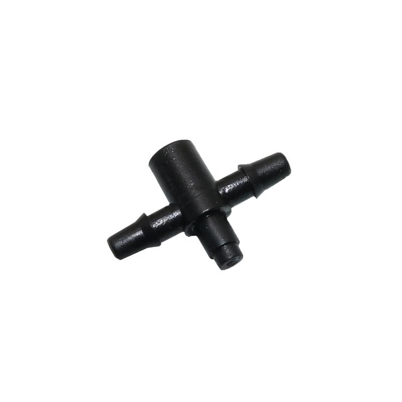 50pcs 3 / 5mm Hose Shunt, Barbed Fitting 1/8-inch Tee Connector Garden Sprinkler System Accessories Gardening Tools