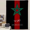 Morocco Map Flag Hanging Bohemian Tapestry Bohemian Wall Tapestries Mandala Cheap Hippie Wall Hanging