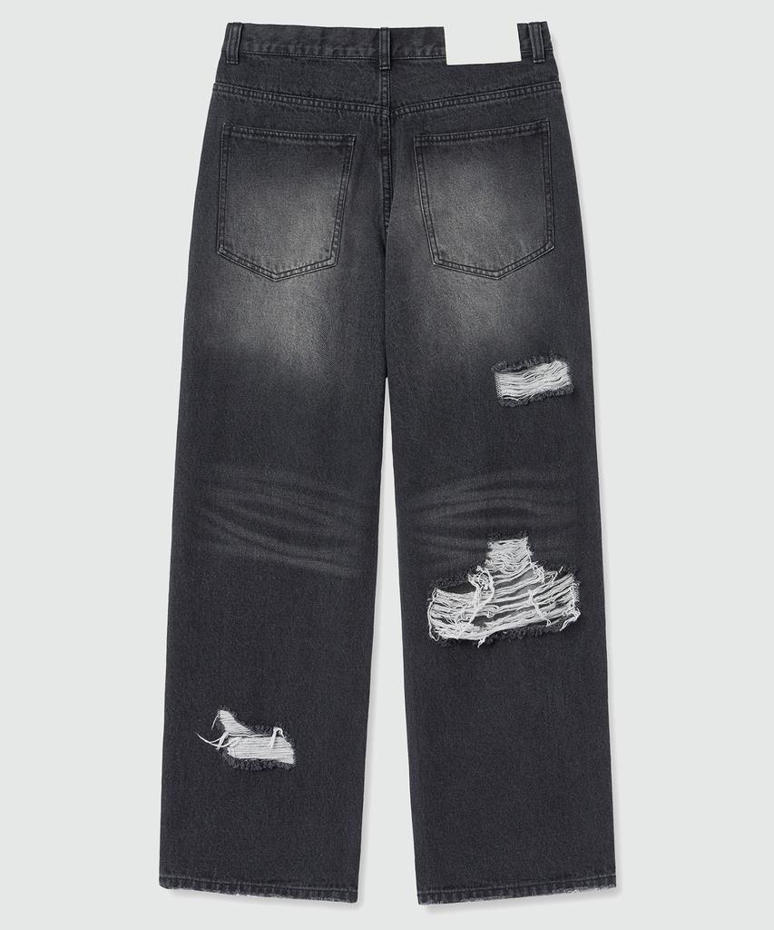 DECET Both Sides Destroy Jeans Dcpt037Blackb
