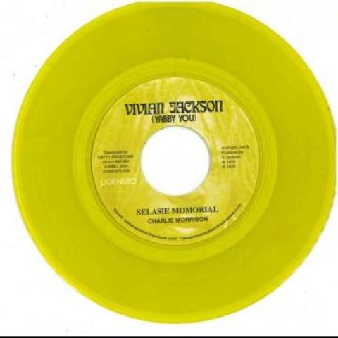 

7inch Record CHARLIE MORRISON - Selassie Momorial / Selassie Dub YU7118 Vivian Jackson 1979 UK Reggae, Ska & Dub