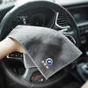 Microfiber Car Wash Towel Drying Cloth Cleaning Brush For BMW 50th Anniversary 1 3 5 7 Series F20 G30 G20 E87 E92 E91 E30 F11 X1 EB1