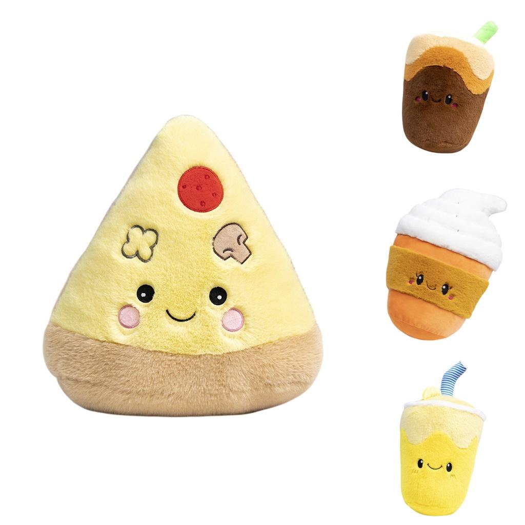 Creative Cartoon Snack And Beverage Little Rabbit Plush Pillow Sofa Cushion Stuffed Toy For Girls
