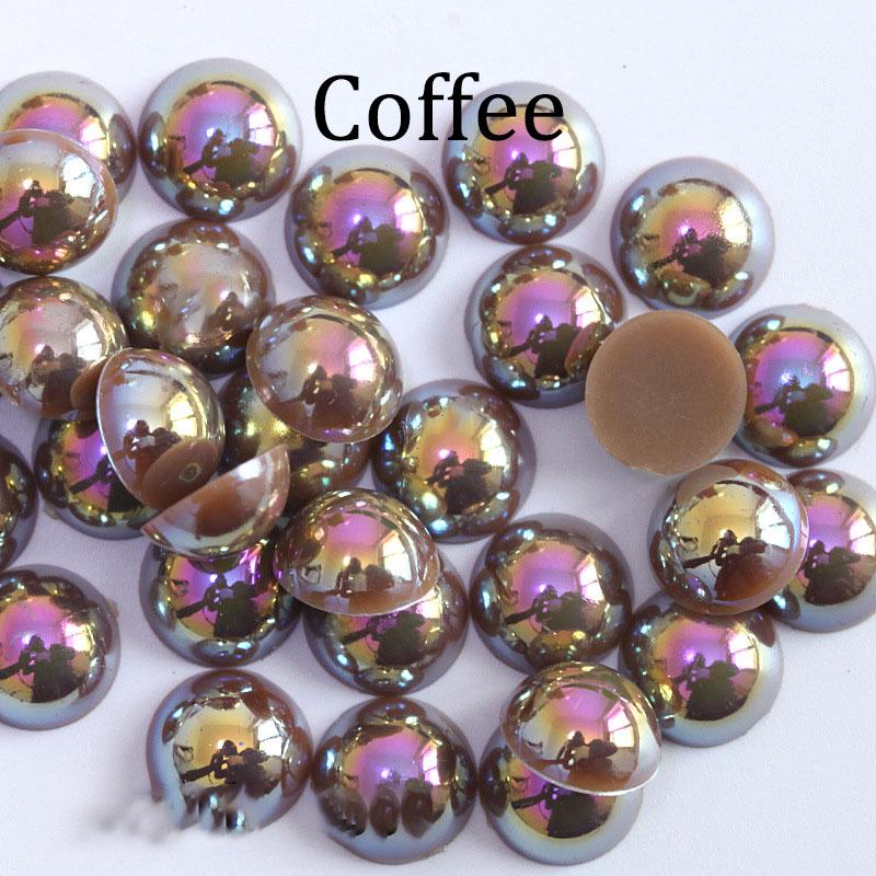 

2/3/4/5/6/8/10/12/14 мм акриловые бусины из АБС-пластика, имитация жемчуга, полукруглые бусины с плоской задней частью AB, цвета, для изготовления ювелирных изделий, аксессуары «сделай сам» 2mm x 500pcs