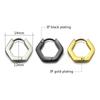 Surgical 316L Stainless Steel Heart Square Rectangular Geometric Stud Earrings For Women Men Boys and Girls Body Piercing Huggie