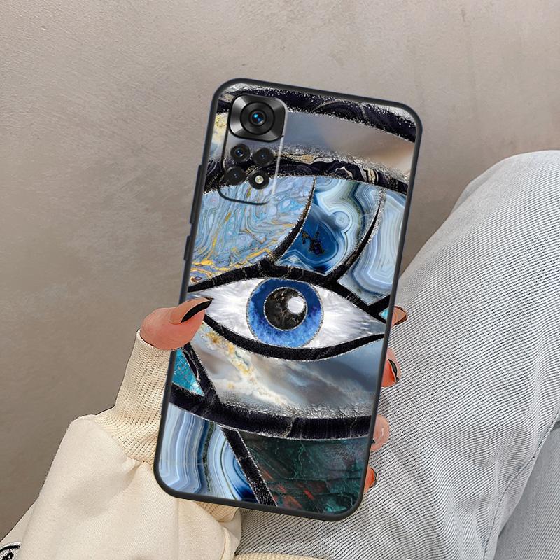 Evil Eye For Xiaomi Redmi Note 14 13 9 10 11 12 15 Pro Plus Case Cover For Redmi 15 C 13C 12C 10C 14C