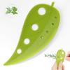 Herb Stripper 8 Holes with Herb Cutter, Kitchen Herbs Leaf Stripping Tool, Herb Stripper Tool, Herb Leaf Peeler for Collard Greens Thyme Basil