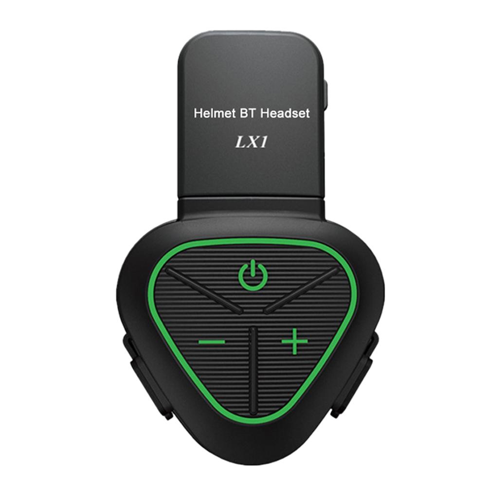 

Мотоциклетний літній шолом Спеціальна гарнітура BT 5.3 Smart Noise Canceling Hands-Free Навушники для водія Гарнітура для мотоциклетного шолома зелений