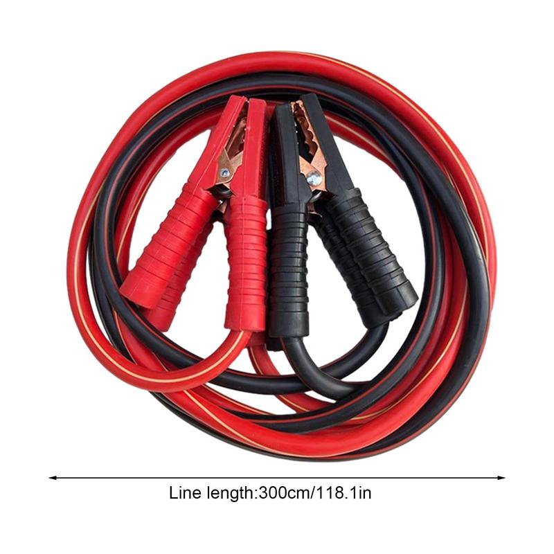 1500A Jump Cable Heavy Duty Automotive Booster Cables Kit With Stable Current For Jump Starting Electric Car Devices