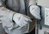 Showa Glove Pack Nitrile Backless 370 Assembled Size S [5-Pair - Gloves] No. Grip, Gray,