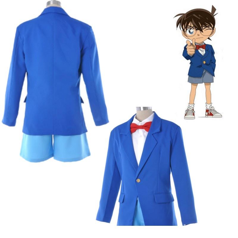Lawlay Anime Detective Conan Cosplay Costume For Halloween And Comic Con