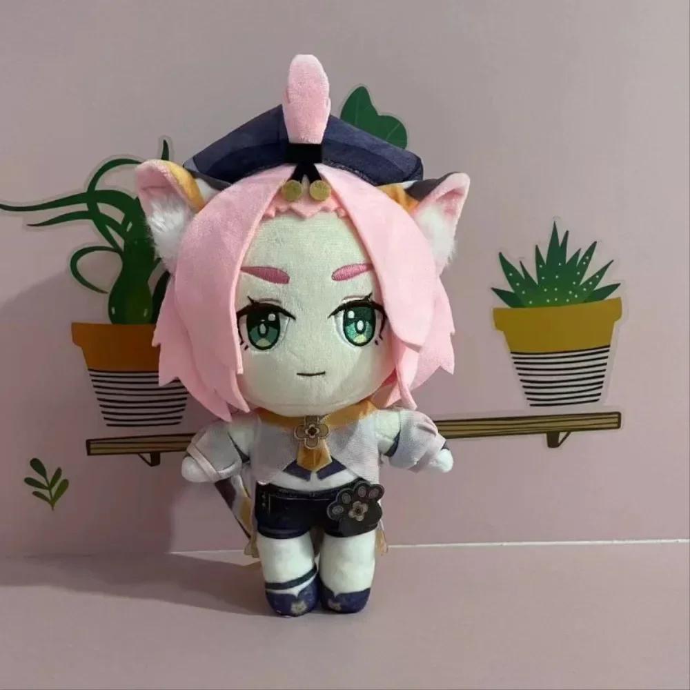 Citlali Plush Doll Genshin Impact Game Scaramouche Furina Wriothesley Neuvillette Baizhu Stuffed Toy Soft Figurine Birthday Gift