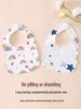 Waterproof A-Class Pure Cotton Baby Bib - Newborn & Toddler U-Shape Neck Gaiter