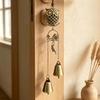 Metal Wind Chime Owl Hanging Ornament Metal Decorative Pendant Durable Hanging Ring  Home Decor